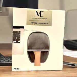 Modern Expressions Heated Mouse Pad - Gray